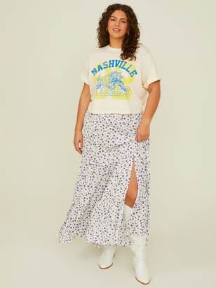 Kelly Floral Maxi Skirt - ARULA