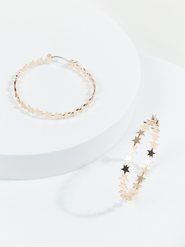 A Million Stars Hoop Earrings - ARULA