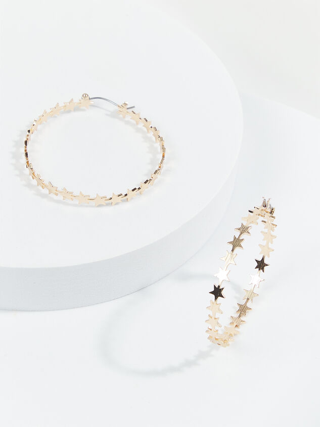 A Million Stars Hoop Earrings - ARULA