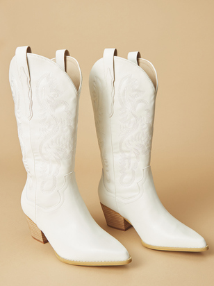 Amaya Wide With & Calf Boots - ARULA