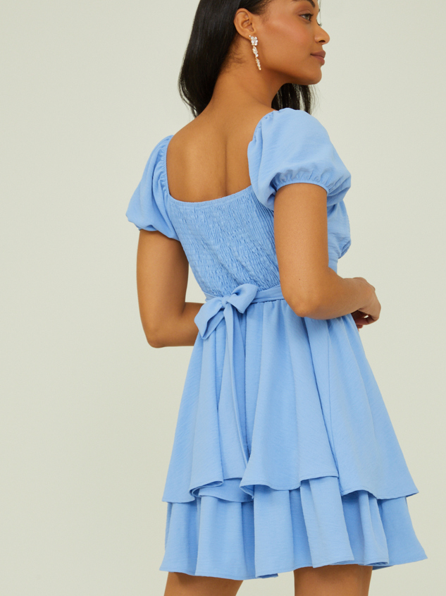 Loralee Mini Dress Detail 5 - ARULA