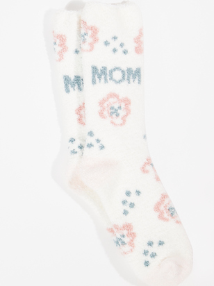 Mom Floral Cozy Socks - ARULA