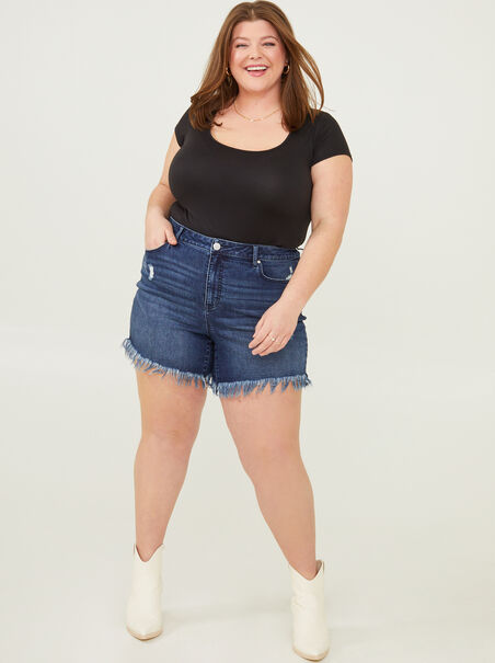 Gabby Vintage Denim Shorts - ARULA