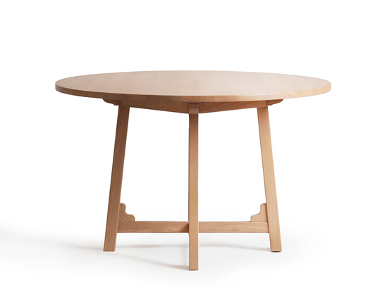 Rose Wood Round Dining Table - ARULA - 
