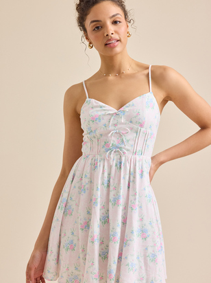 Skyla Floral Mini Dress - ARULA - 