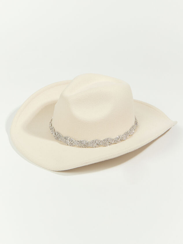 Mia Rhinestone Cowboy Hat Detail 1 - ARULA