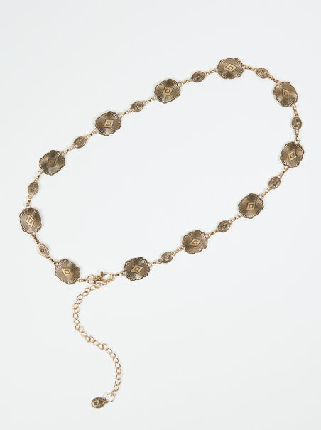 Medallion Chain Belt - ARULA
