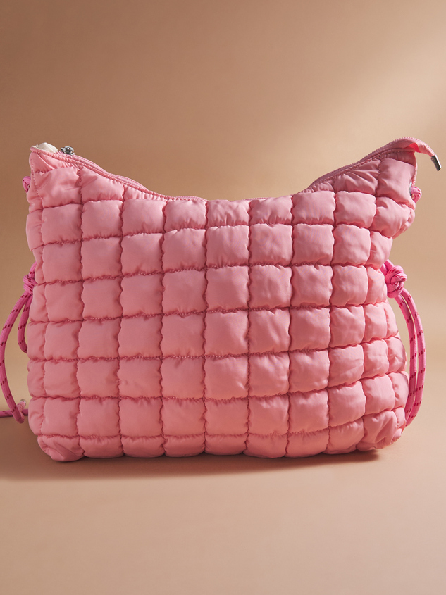 Check In Puffer Rope Bag Detail 3 - ARULA