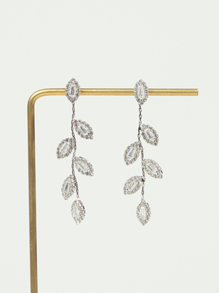 Crystal Vine Earrings - ARULA