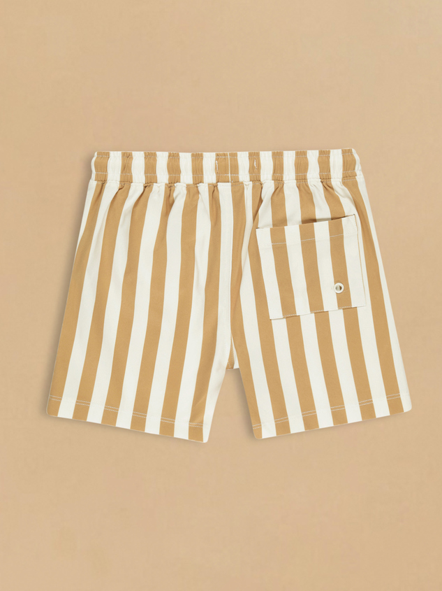 Tyler Striped Swim Shorts by Rylee + Cru Detail 2 - ARULA