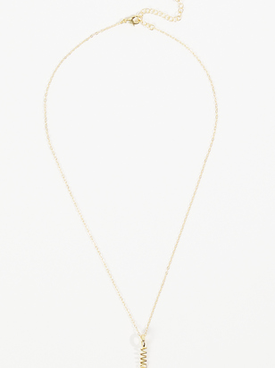WWJD Dainty Charm Necklace - ARULA