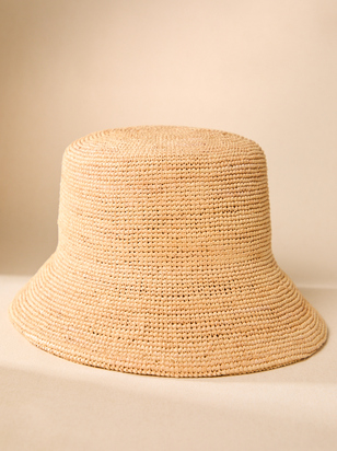 Lack of Color Inca Straw Bucket Hat - ARULA