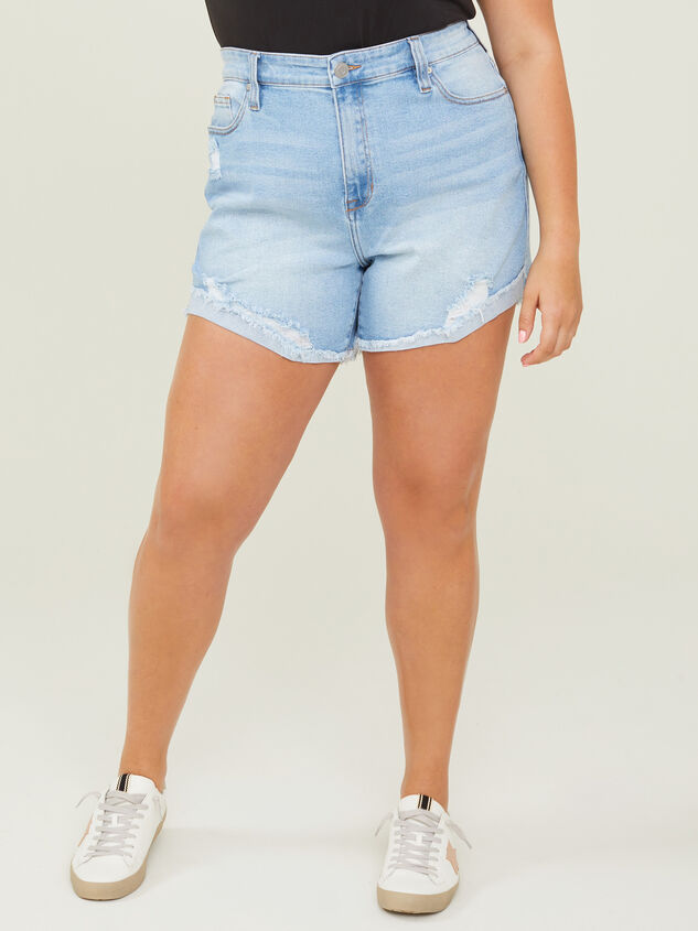 One Fine Day Denim Shorts Detail 2 - ARULA