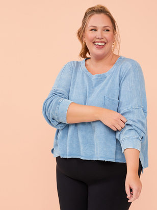 Soothe Waffle Knit Top - ARULA