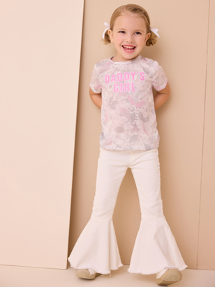 Heart Pocket Flare Jean - ARULA - 