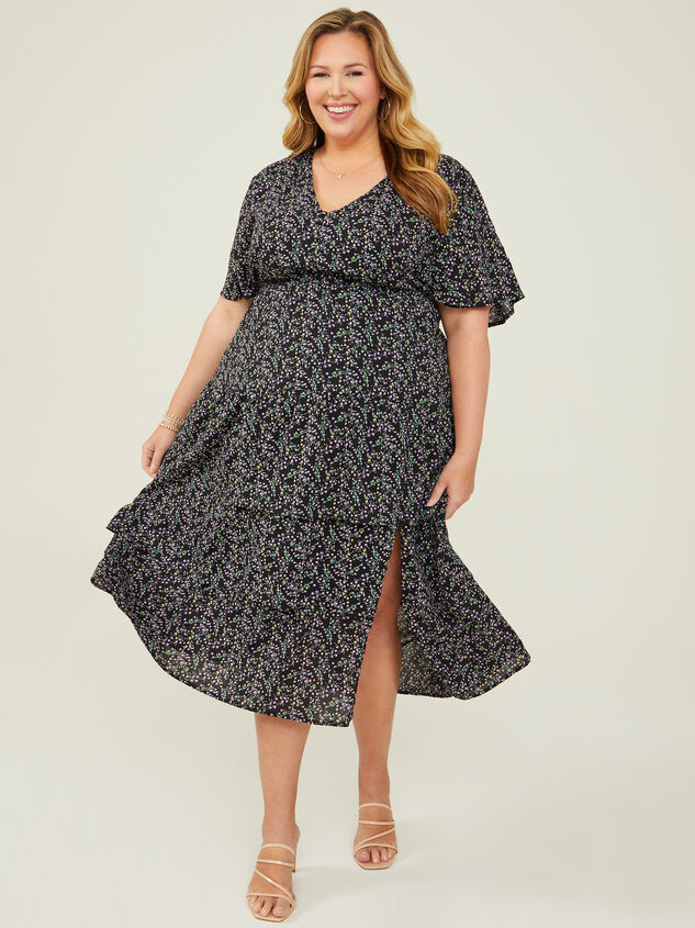 Tallulah Midi Dress Detail 1 - ARULA