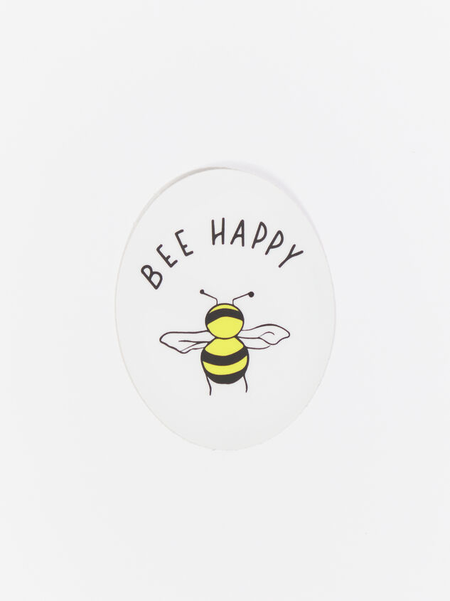 Bee Happy Sticker Detail 1 - ARULA