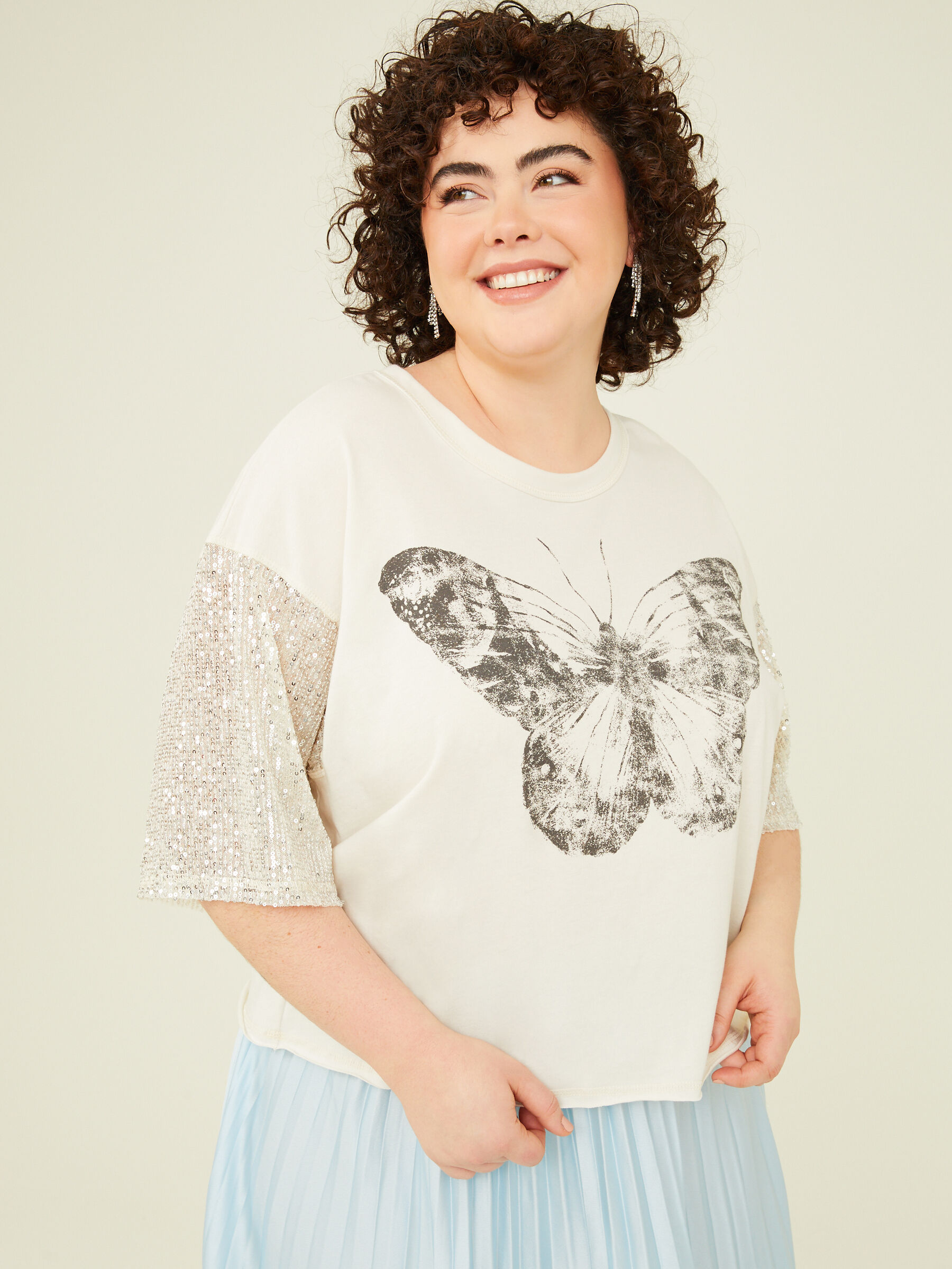 Butterfly Sparkle Graphic Tee