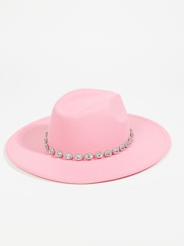 Reese Rhinestone Hat Detail 2 - ARULA