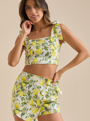 Kylie Tie Strap Tank - ARULA - 