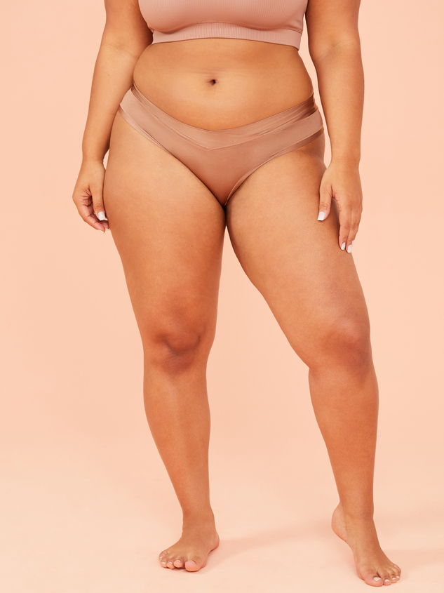 Microfiber Cheeky Undie Detail 3 - ARULA