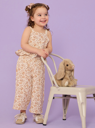 Kayli Wildflower Tank and Pant Set by Rylee + Cru - ARULA - 