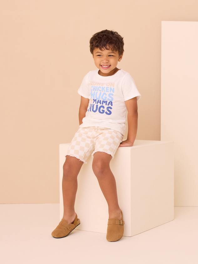 Chicken Nugs & Mama Hugs Tee Detail 4 - ARULA