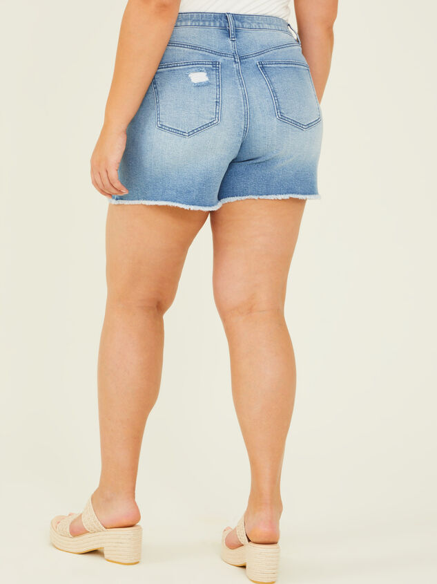 Wren Denim Shorts Detail 4 - ARULA