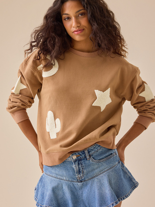 Western Patch Crewneck - ARULA - 