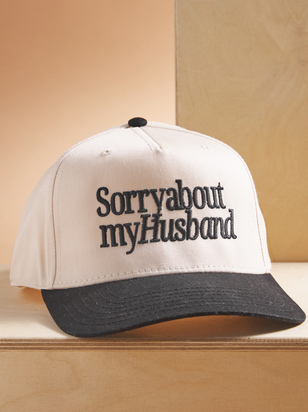 Sorry About My Husband Trucker Hat - ARULA - 