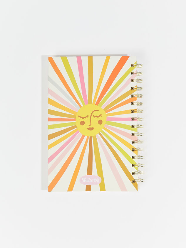 Retro Sunshine Notebook Detail 3 - ARULA
