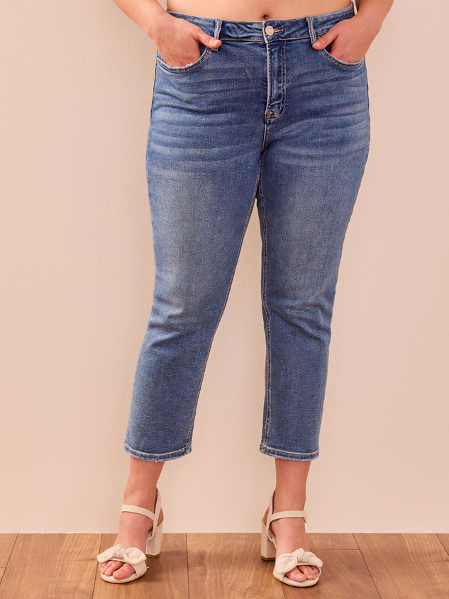 Charlotte Straight Leg Jean Detail 2 - ARULA