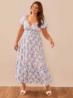 Nadine Floral Maxi Dress - ARULA - 