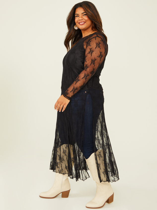 Kaitlyn Lace Duster Detail 4 - ARULA
