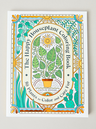 The Happy Houseplant Coloring Book - ARULA
