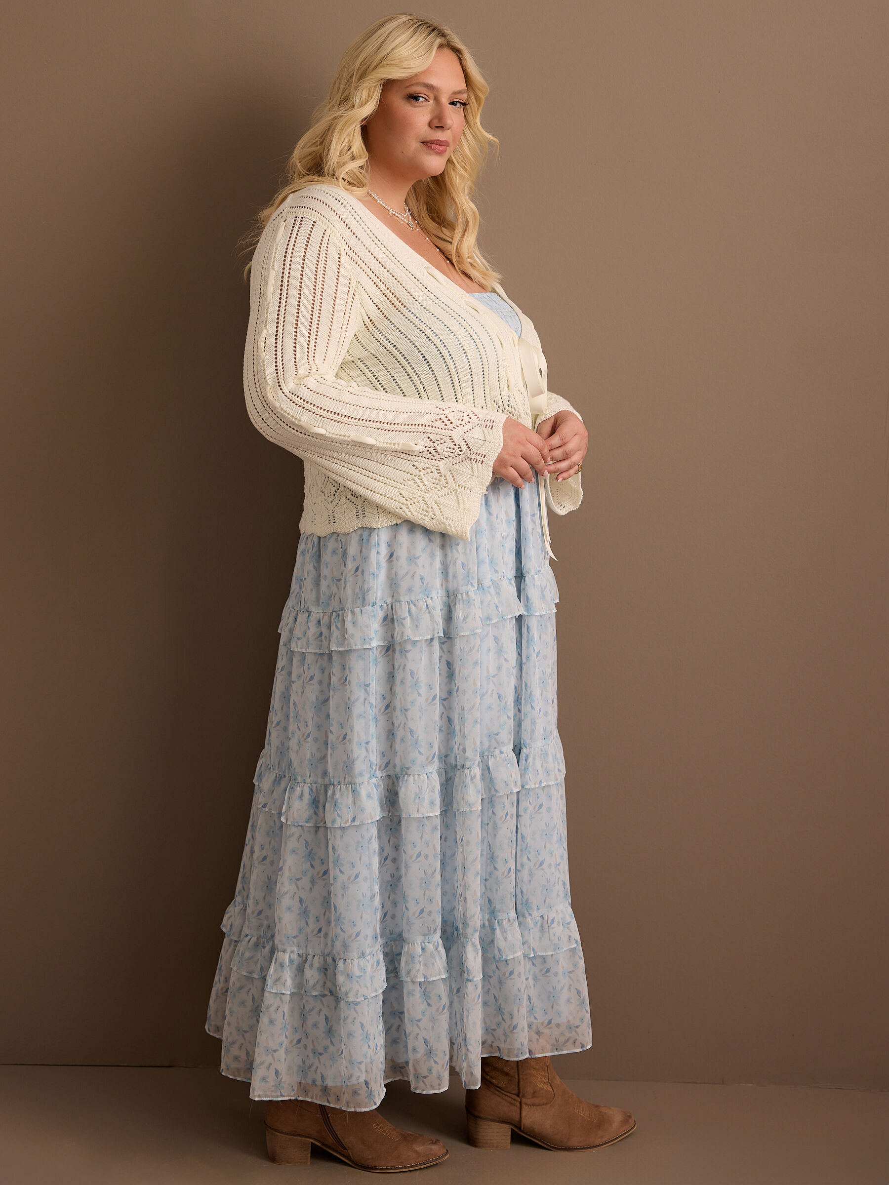 ARULA Taylor Ribbon Cardigan | CoolSprings Galleria