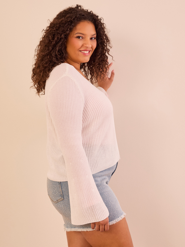 Aria Open Cardigan Detail 4 - ARULA