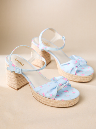 Hayleey Floral Wedges - ARULA - 