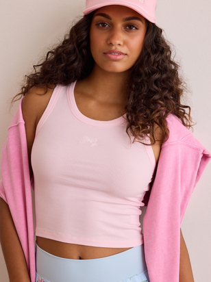 Embroidered Bow Tank - ARULA