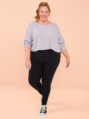 All Day Waffle Knit Top - ARULA