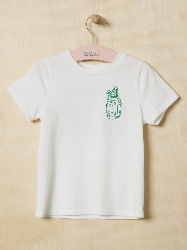 Daddy's Little Caddy Tee Detail 2 - ARULA