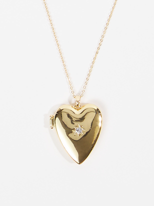 Heart Locket Necklace - ARULA