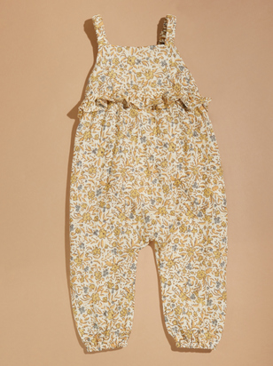 Kayla Floral Ruffle Jumpsuit by Rylee + Cru - ARULA