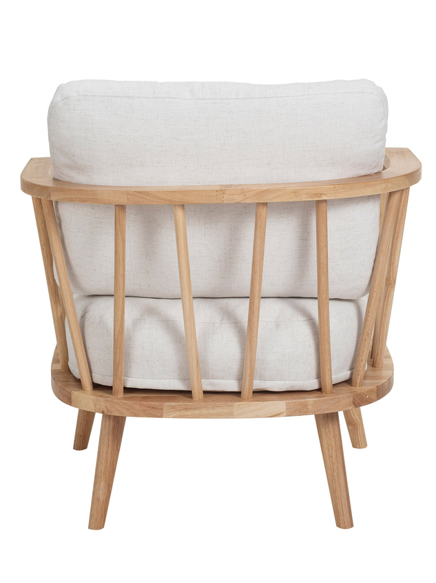 Rubberwood Side Chair Detail 4 - ARULA