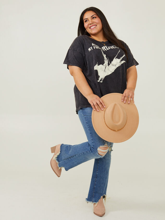 Ain't My First Rodeo Tee Detail 5 - ARULA