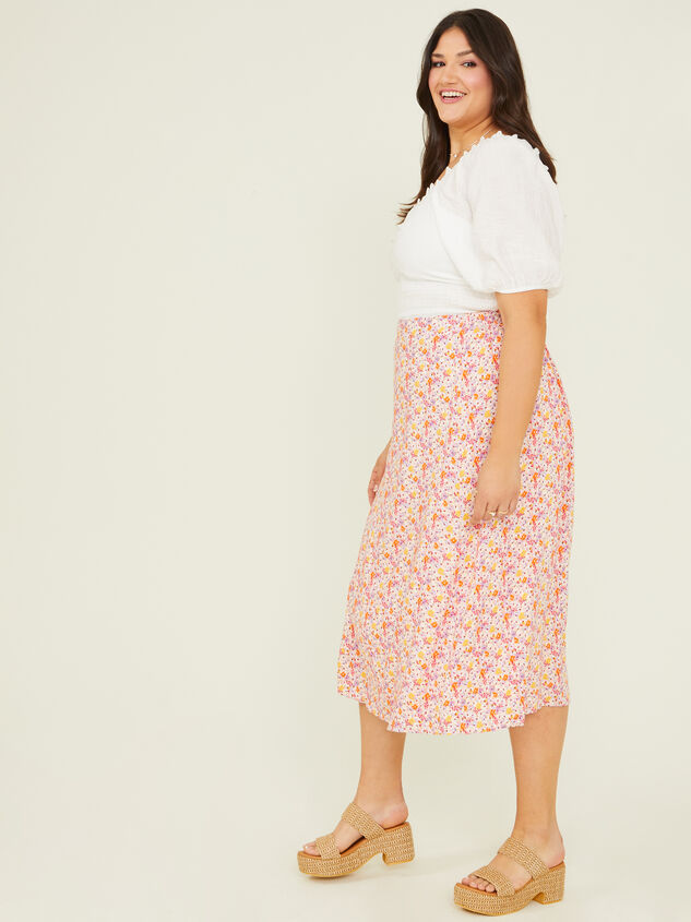 Darcy Midi Skirt Detail 2 - ARULA