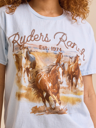 Ryders Ranch Oversized Tee - ARULA