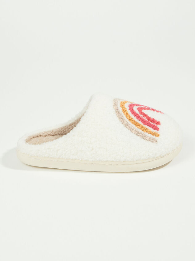 Rainbow Slippers Detail 2 - ARULA
