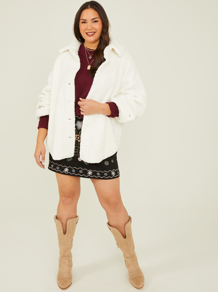 Cozy Sherpa Jacket - ARULA
