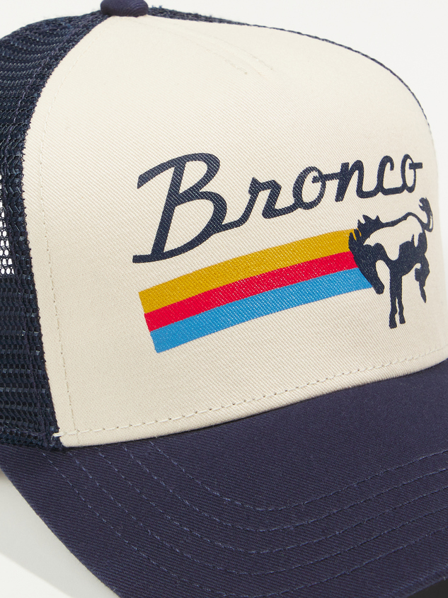 Bronco Trucker Hat Detail 2 - ARULA